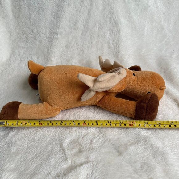 Mudgy & Millie Mary Meyer Floppy Moose Plush Stuffed Animal Toy 13” Long - Picture 8 of 8
